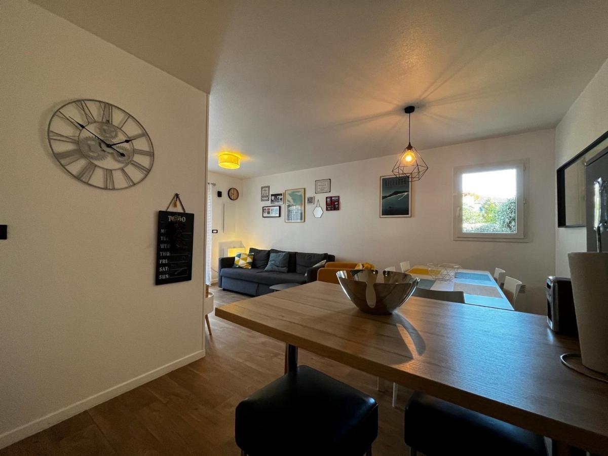 Bel Appartement T3 Avec Jardin, Piscine Et Parking, Proche Plage A Hendaye - Fr-1-239-739 Екстериор снимка